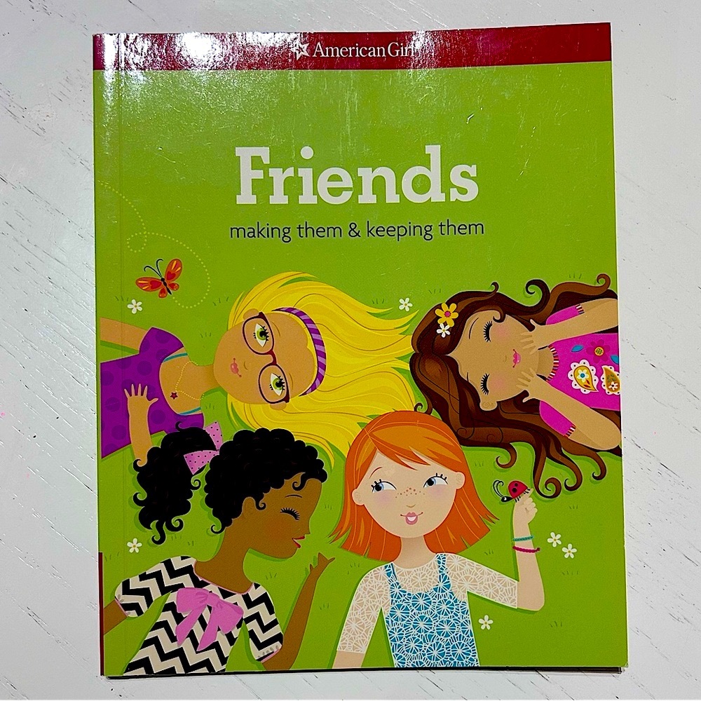 NEW! American Girl “Friends: making them & keeping them” book